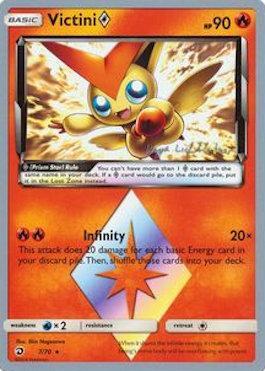 Victini Prism Star (7/70) (Fire Box - Kaya Lichtleitner) [World Championships 2019] | L.A. Mood Comics and Games