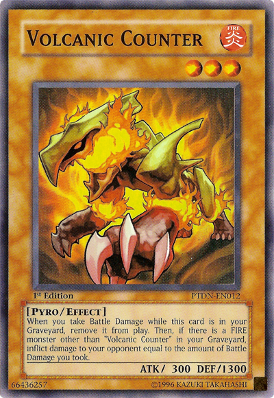 Volcanic Counter [PTDN-EN012] Super Rare | L.A. Mood Comics and Games