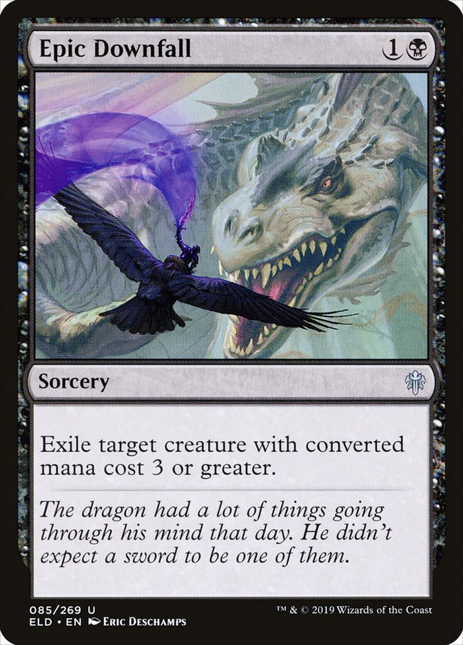 Epic Downfall [Throne of Eldraine] | L.A. Mood Comics and Games