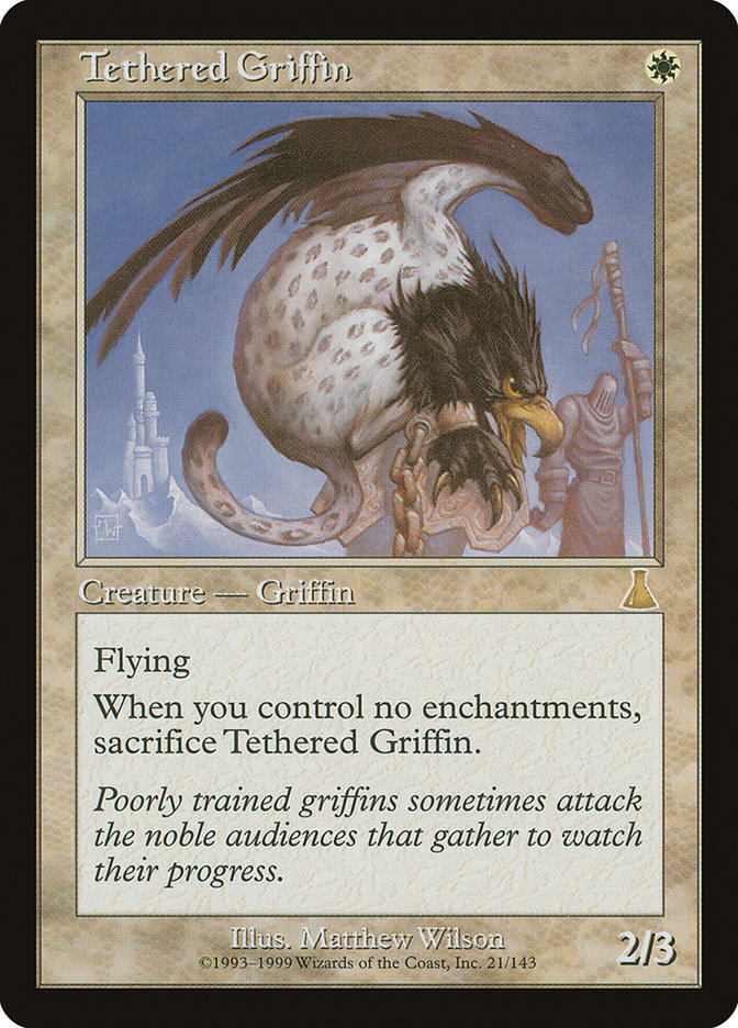 Tethered Griffin [Urza's Destiny] | L.A. Mood Comics and Games