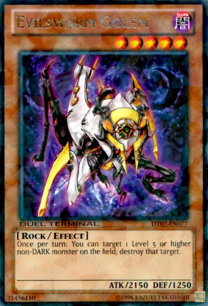 Evilswarm Golem [DT07-EN077] Rare | L.A. Mood Comics and Games