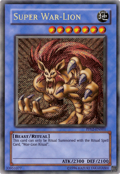 Super War-Lion [PP02-EN001] Secret Rare | L.A. Mood Comics and Games