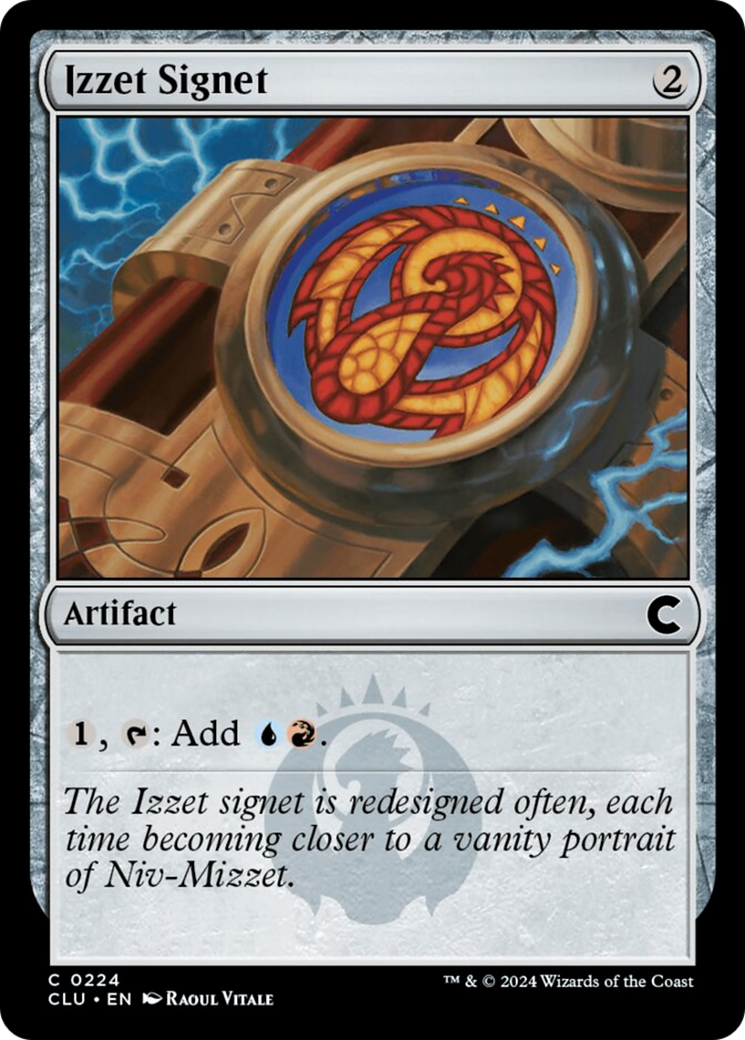 Izzet Signet [Ravnica: Clue Edition] | L.A. Mood Comics and Games
