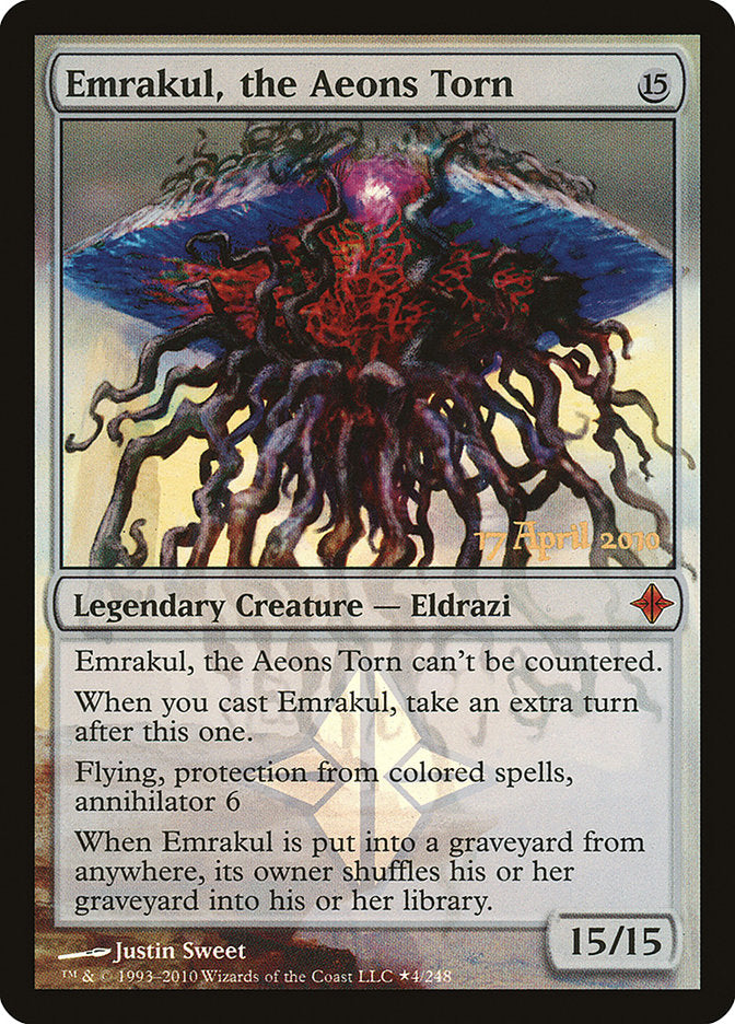 Emrakul, the Aeons Torn [Rise of the Eldrazi Prerelease Promos] | L.A. Mood Comics and Games