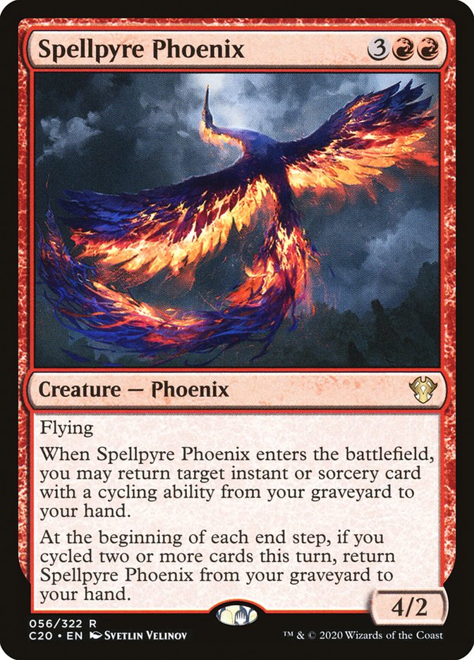 Spellpyre Phoenix [Commander 2020] | L.A. Mood Comics and Games