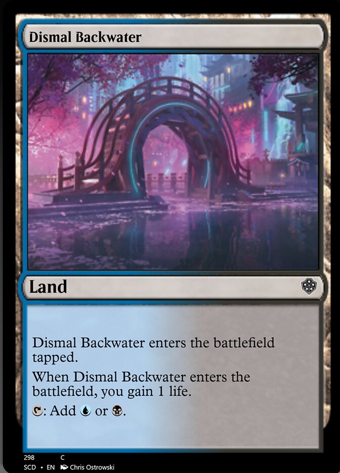 Dismal Backwater [Starter Commander Decks] | L.A. Mood Comics and Games