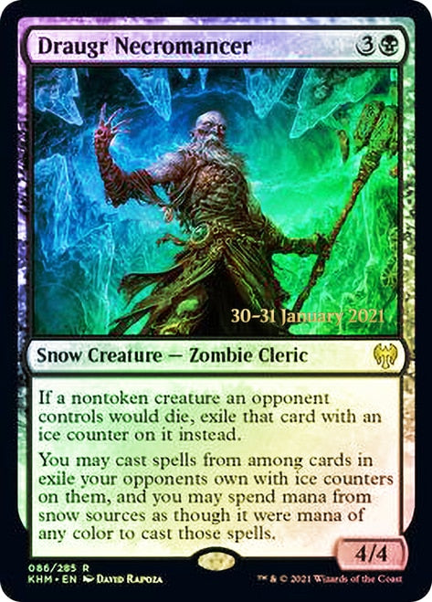 Draugr Necromancer [Kaldheim Prerelease Promos] | L.A. Mood Comics and Games