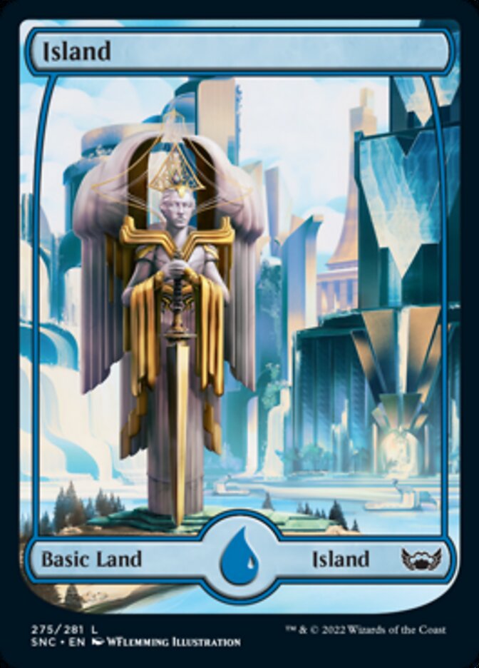 Island (275) [Streets of New Capenna] | L.A. Mood Comics and Games