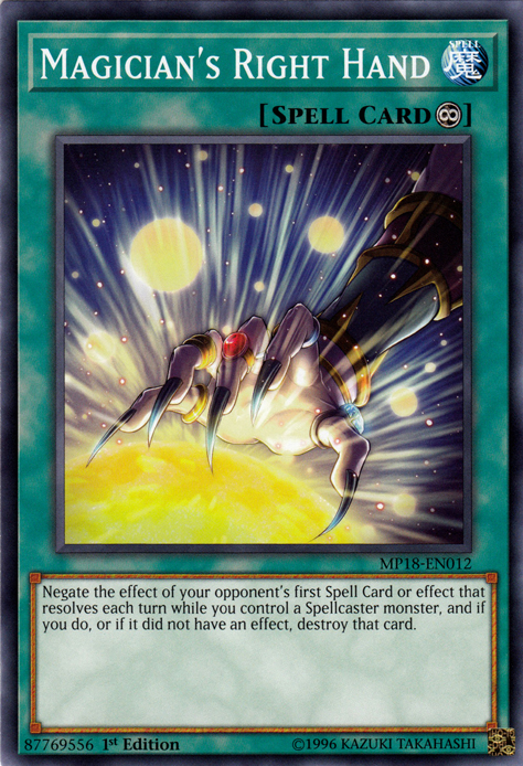 Magician's Right Hand [MP18-EN012] Common | L.A. Mood Comics and Games