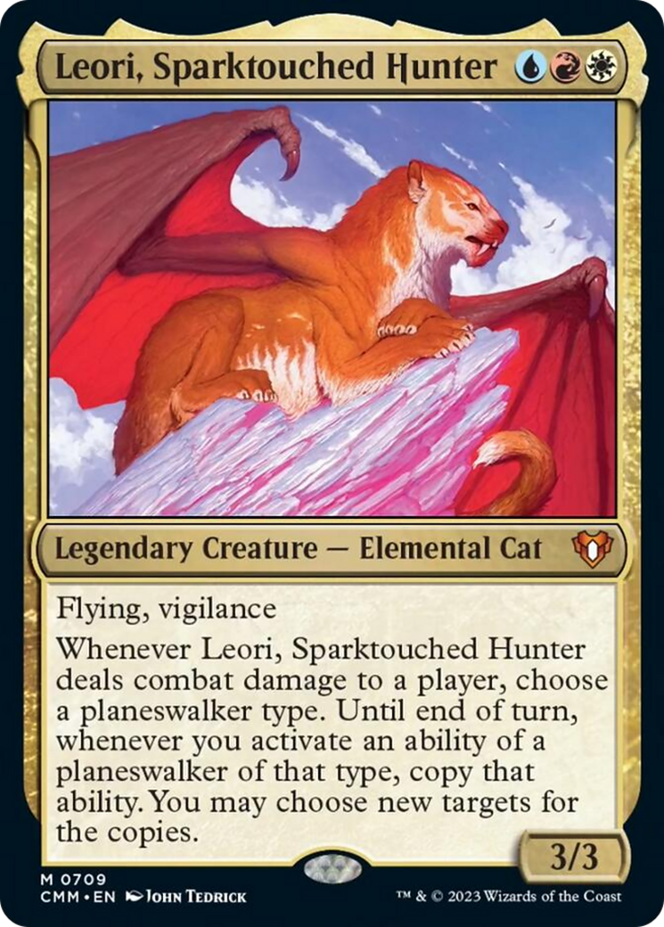 Leori, Sparktouched Hunter [Commander Masters] | L.A. Mood Comics and Games