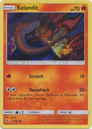 Salandit (15/145) (Collection Promo) [Sun & Moon: Guardians Rising] | L.A. Mood Comics and Games