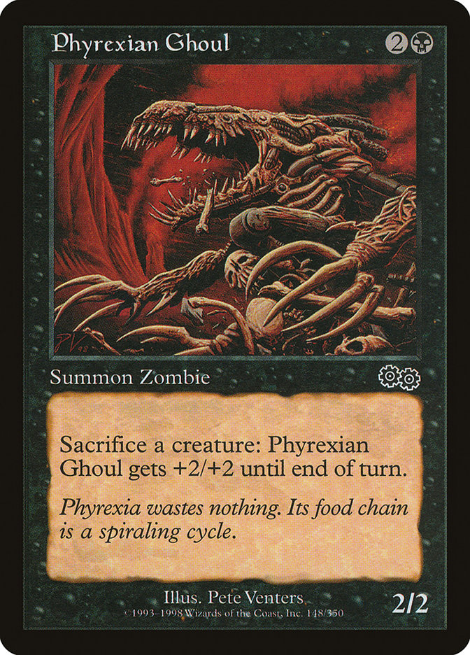 Phyrexian Ghoul [Urza's Saga] | L.A. Mood Comics and Games