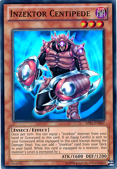Inzektor Centipede [AP01-EN007] Super Rare | L.A. Mood Comics and Games