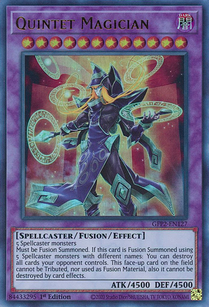 Quintet Magician [GFP2-EN127] Ultra Rare | L.A. Mood Comics and Games