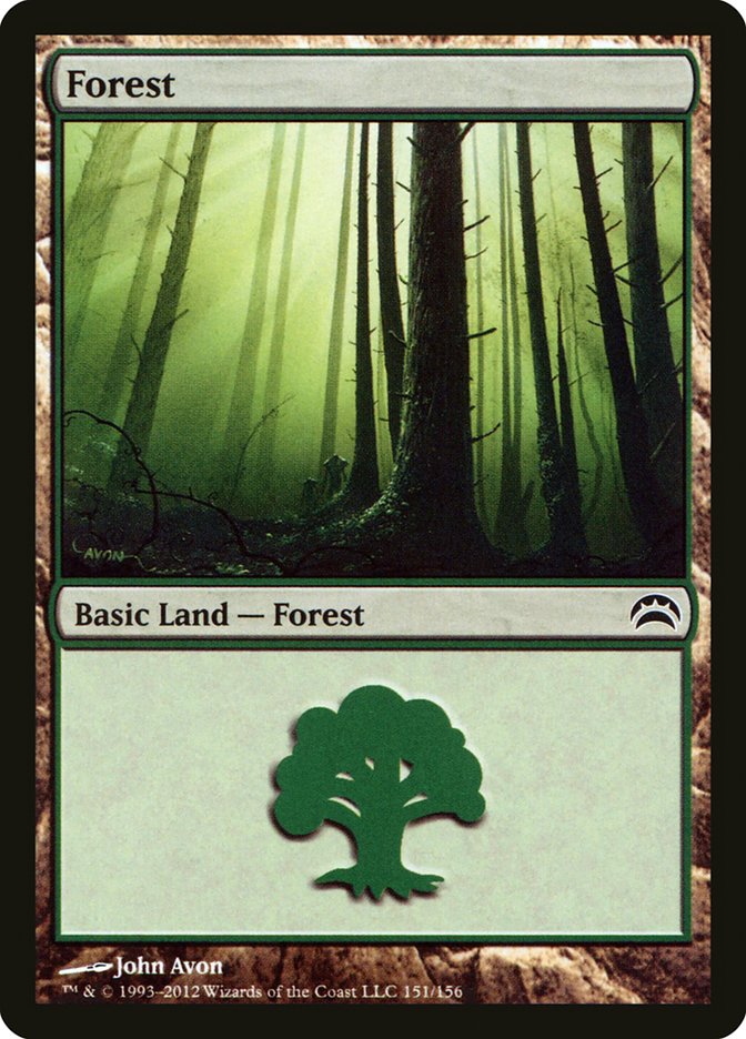 Forest (151) [Planechase 2012] | L.A. Mood Comics and Games