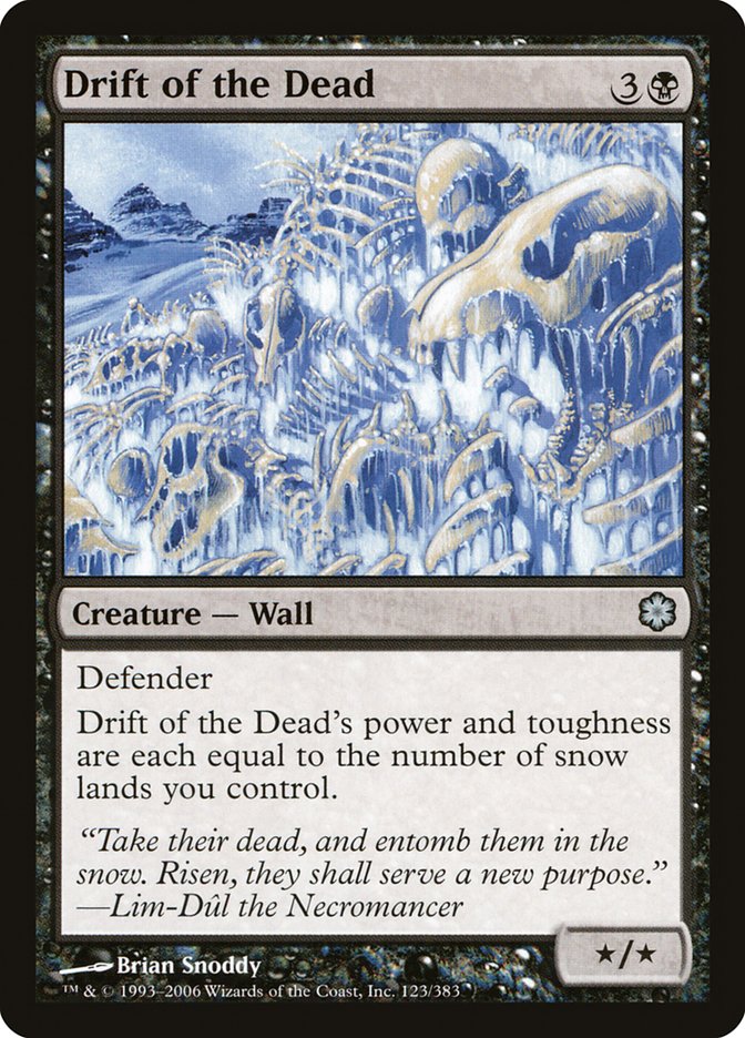 Drift of the Dead [Coldsnap Theme Decks] | L.A. Mood Comics and Games