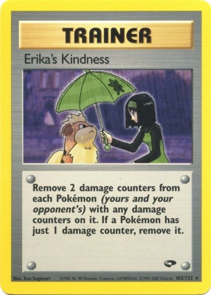 Erika's Kindness (103/132) [Gym Challenge Unlimited] | L.A. Mood Comics and Games