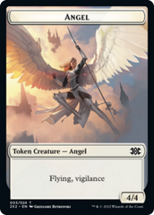 Faerie Rogue // Angel Double-Sided Token [Double Masters 2022 Tokens] | L.A. Mood Comics and Games