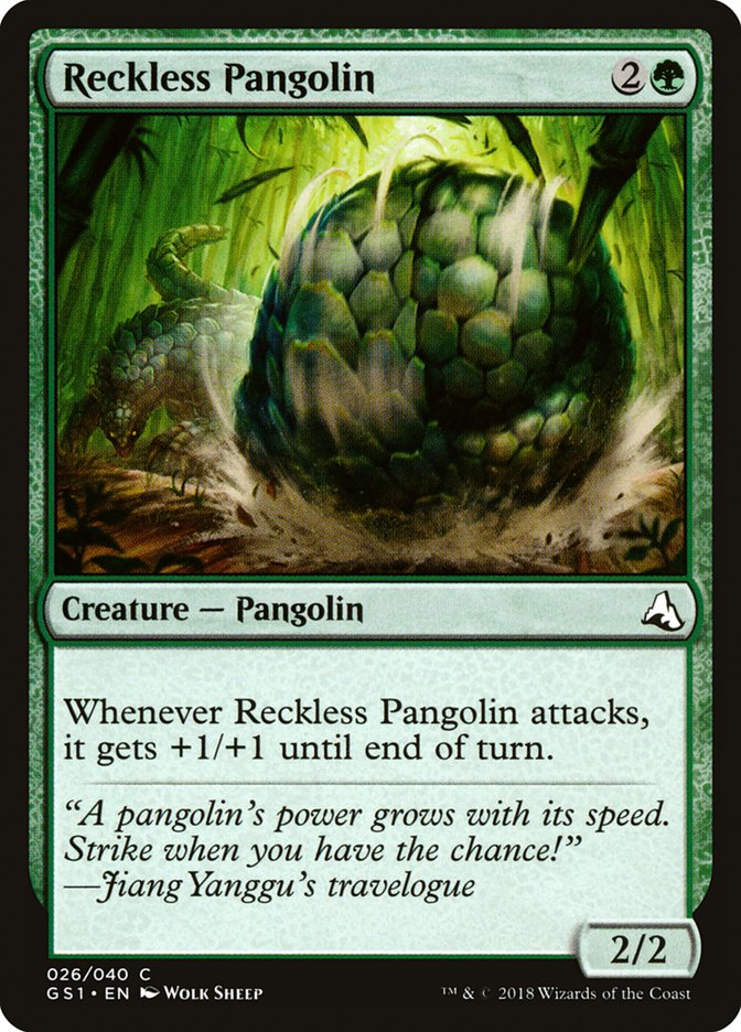 Reckless Pangolin [Global Series Jiang Yanggu & Mu Yanling] | L.A. Mood Comics and Games