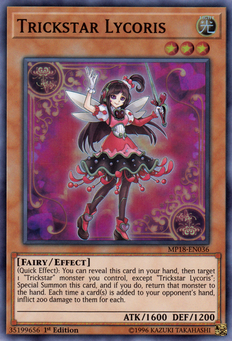 Trickstar Lycoris [MP18-EN036] Super Rare | L.A. Mood Comics and Games