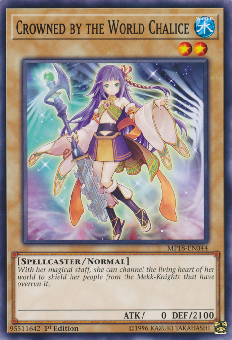 Crowned by the World Chalice [MP18-EN044] Common | L.A. Mood Comics and Games