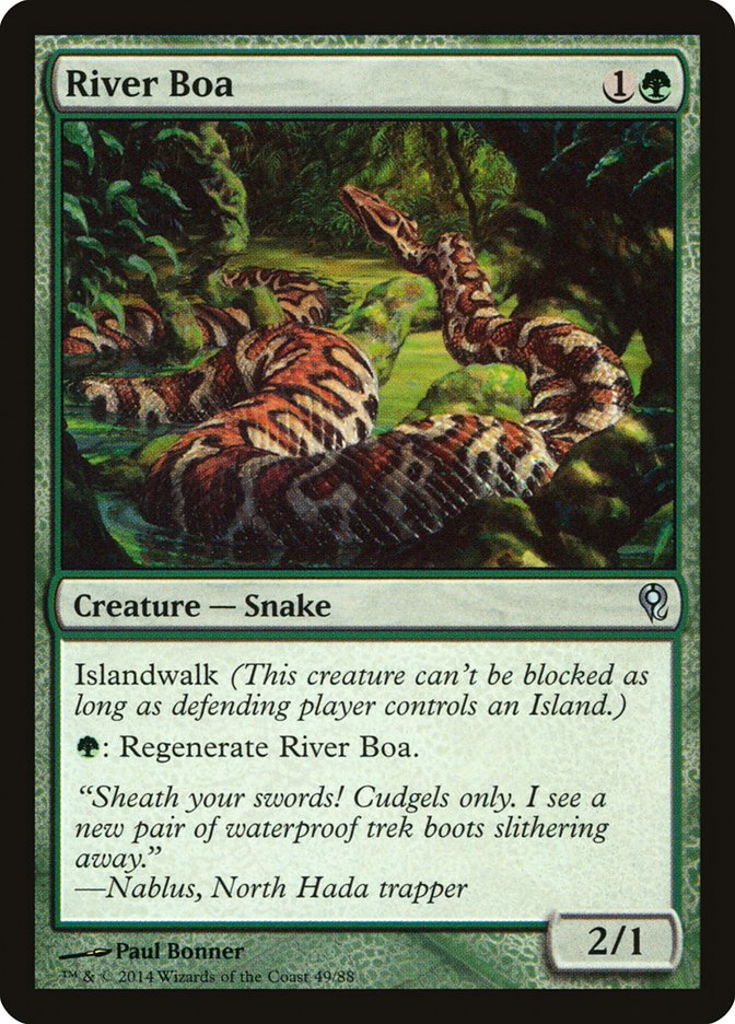 River Boa [Duel Decks: Jace vs. Vraska] | L.A. Mood Comics and Games