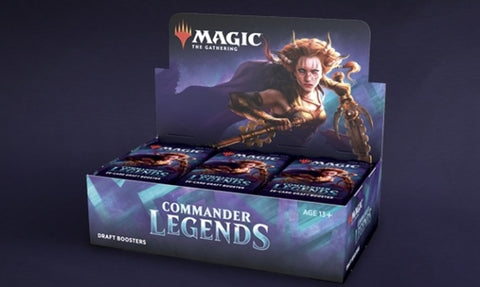 MTG COMMANDER LEGENDS DRAFT BOOSTER BOX L.A. Mood Comics and Games MTG COMMANDER LEGENDS DRAFT BOOSTER BOX L.A. Mood Comics and Games