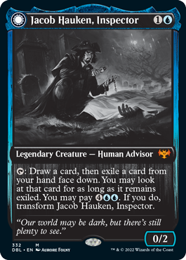 Jacob Hauken, Inspector // Hauken's Insight [Innistrad: Double Feature] | L.A. Mood Comics and Games