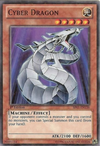 Cyber Dragon [BP01-EN138] Starfoil Rare | L.A. Mood Comics and Games
