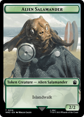 Alien Rhino // Alien Salamander Double-Sided Token [Doctor Who Tokens] | L.A. Mood Comics and Games