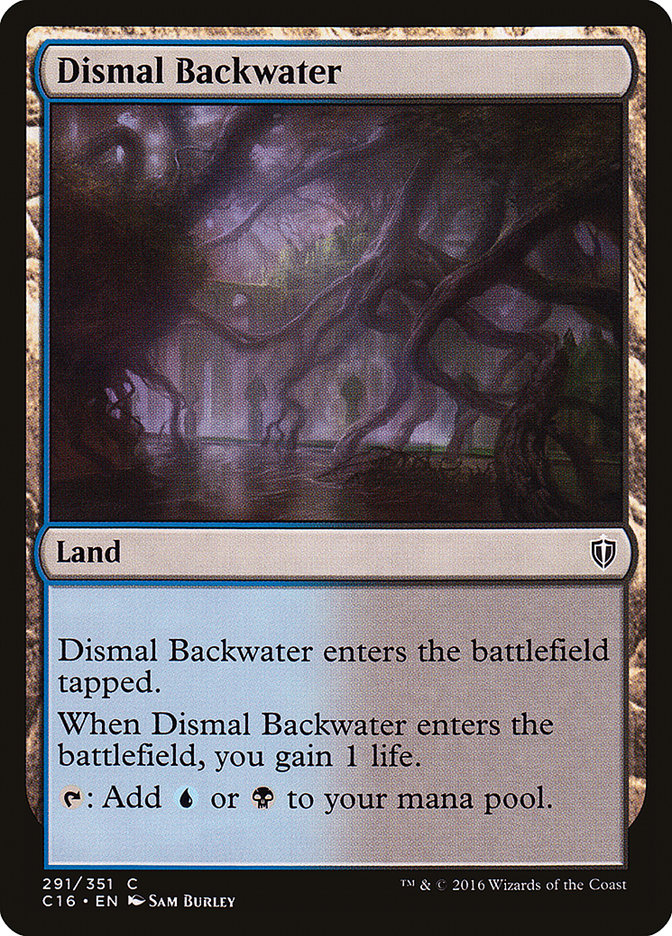 Dismal Backwater [Commander 2016] | L.A. Mood Comics and Games