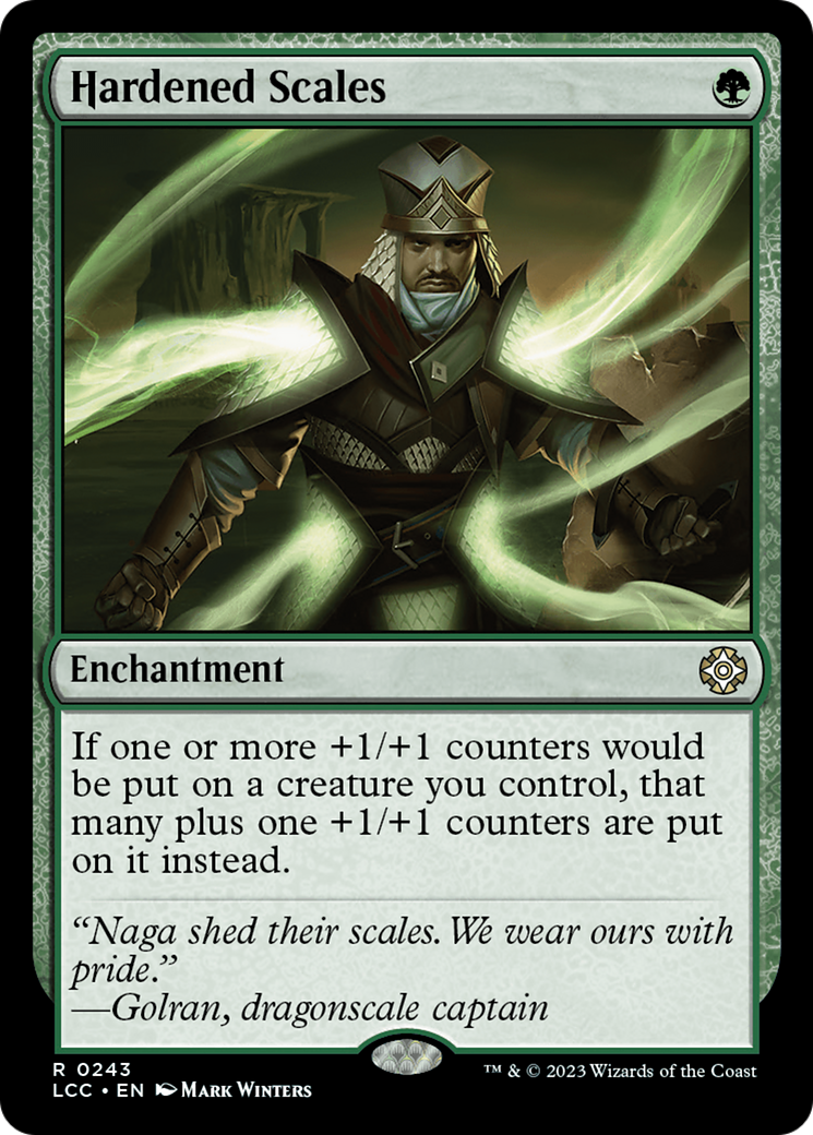 Hardened Scales [The Lost Caverns of Ixalan Commander] | L.A. Mood Comics and Games