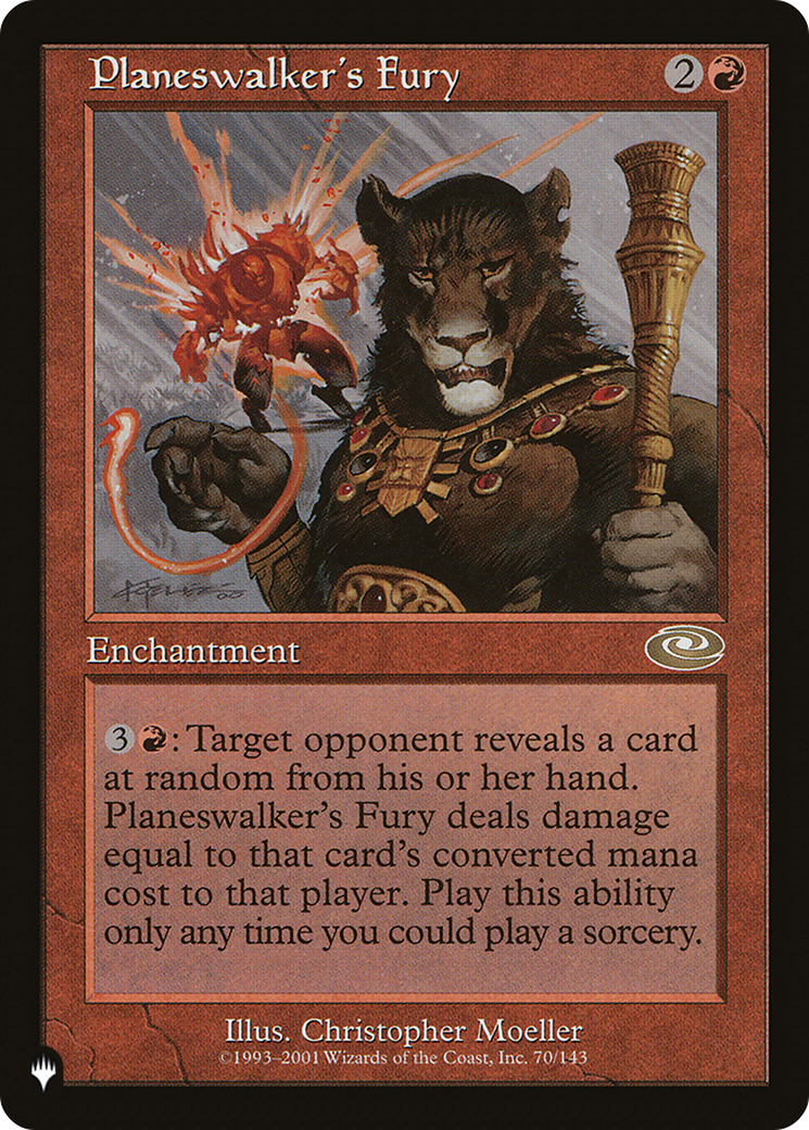 Planeswalker's Fury [The List] | L.A. Mood Comics and Games