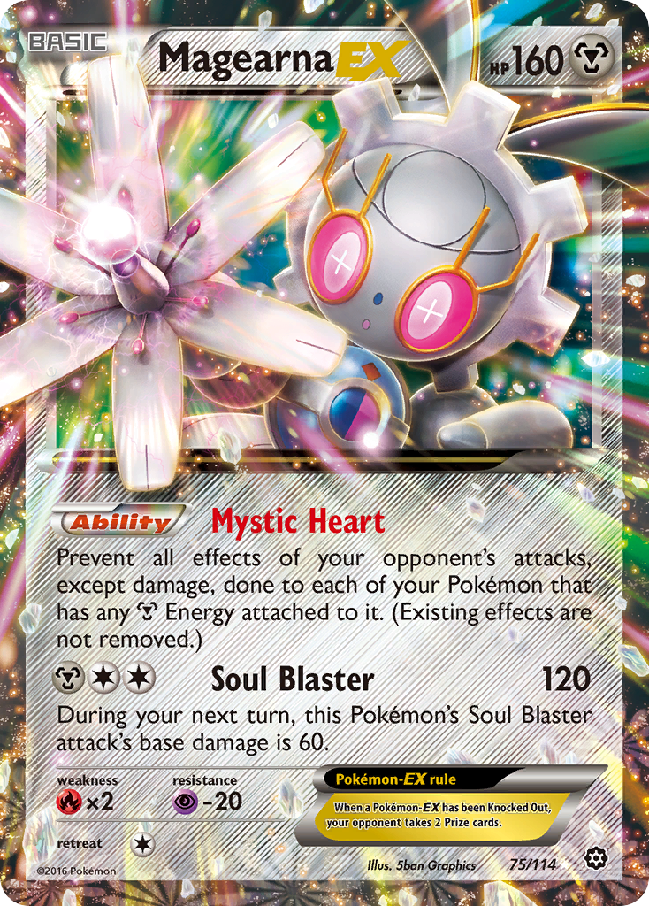 Magearna EX (75/114) [XY: Steam Siege] | L.A. Mood Comics and Games