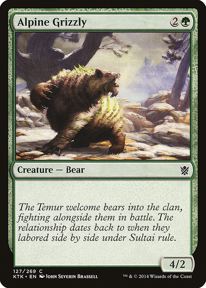 Alpine Grizzly [Khans of Tarkir] | L.A. Mood Comics and Games