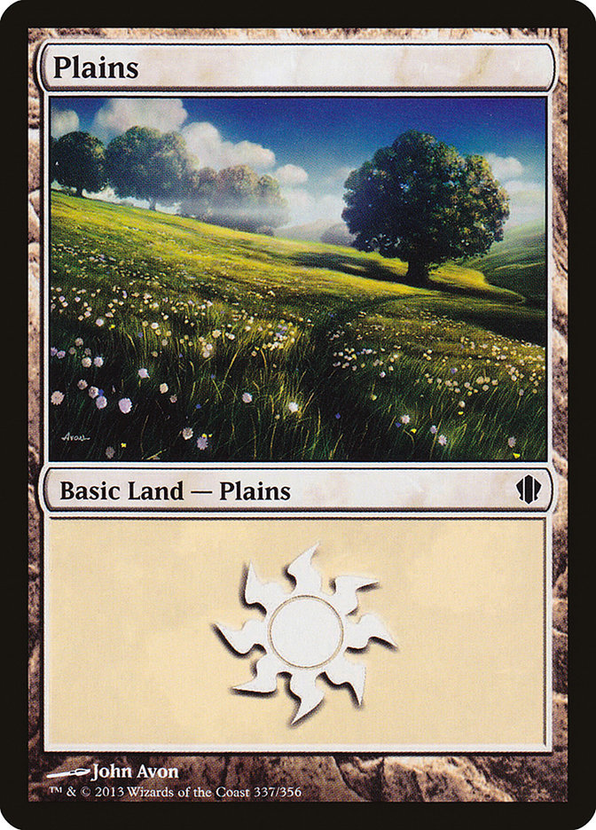 Plains (337) [Commander 2013] | L.A. Mood Comics and Games