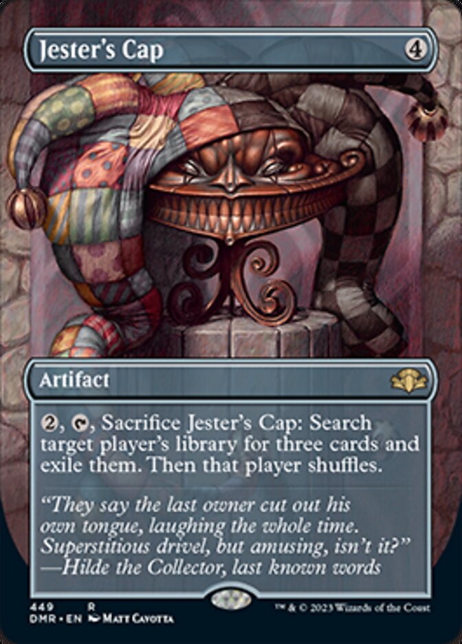 Jester's Cap (Borderless Alternate Art) [Dominaria Remastered] | L.A. Mood Comics and Games