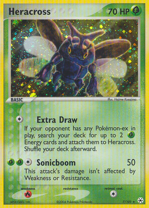 Heracross (7/101) [EX: Hidden Legends] | L.A. Mood Comics and Games