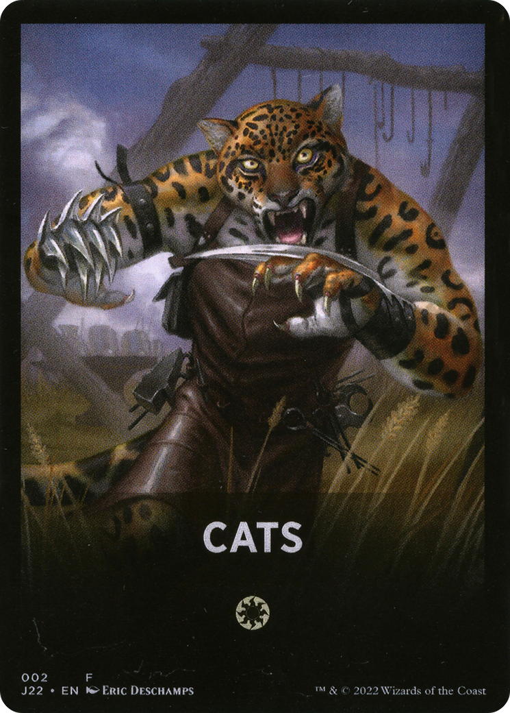 Cats Theme Card [Jumpstart 2022 Front Cards] | L.A. Mood Comics and Games