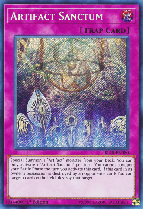 Artifact Sanctum [BLLR-EN080] Secret Rare | L.A. Mood Comics and Games