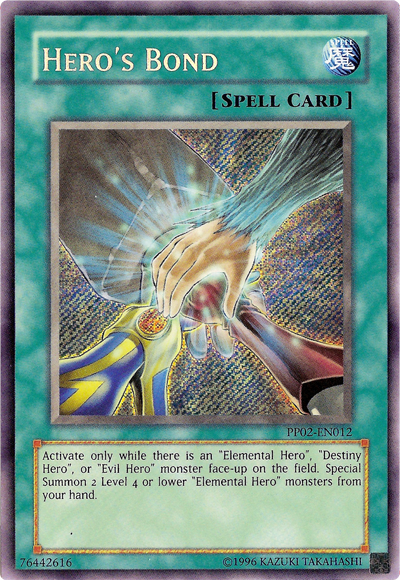 Hero's Bond [PP02-EN012] Secret Rare | L.A. Mood Comics and Games