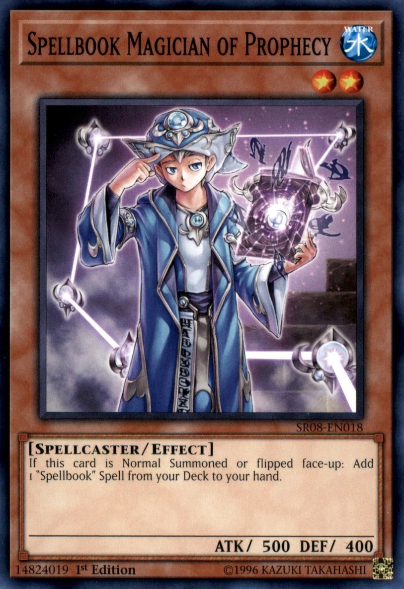 Spellbook Magician of Prophecy [SR08-EN018] Common | L.A. Mood Comics and Games