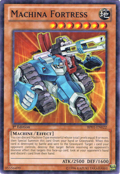 Machina Fortress [BP01-EN022] Starfoil Rare | L.A. Mood Comics and Games