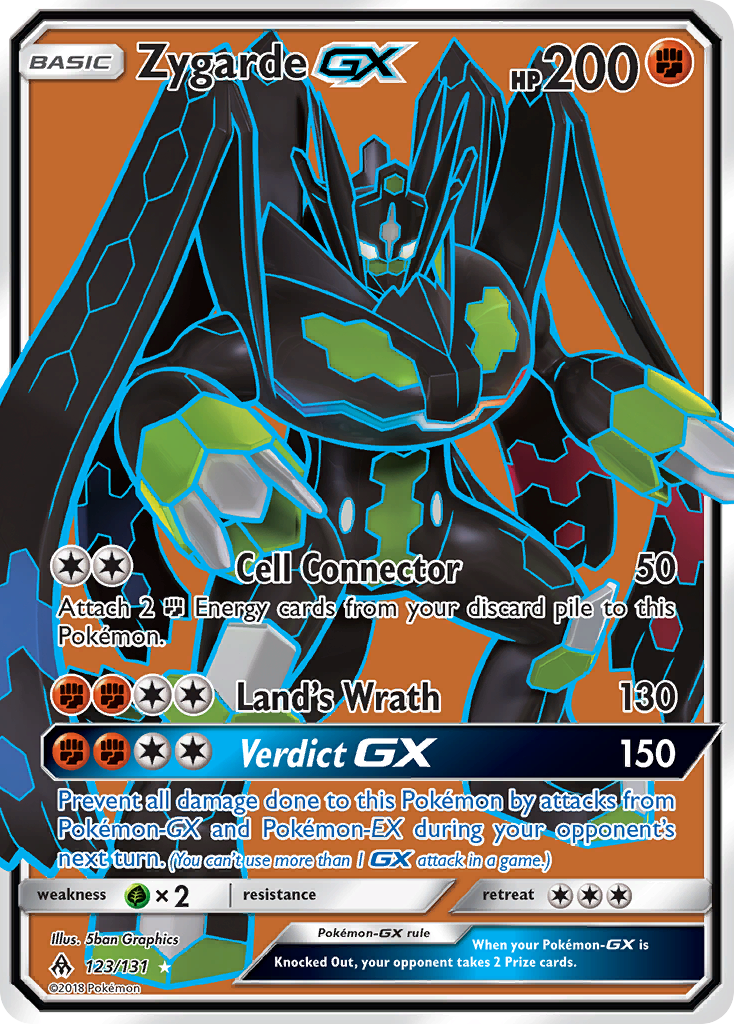 Zygarde GX (123/131) [Sun & Moon: Forbidden Light] | L.A. Mood Comics and Games