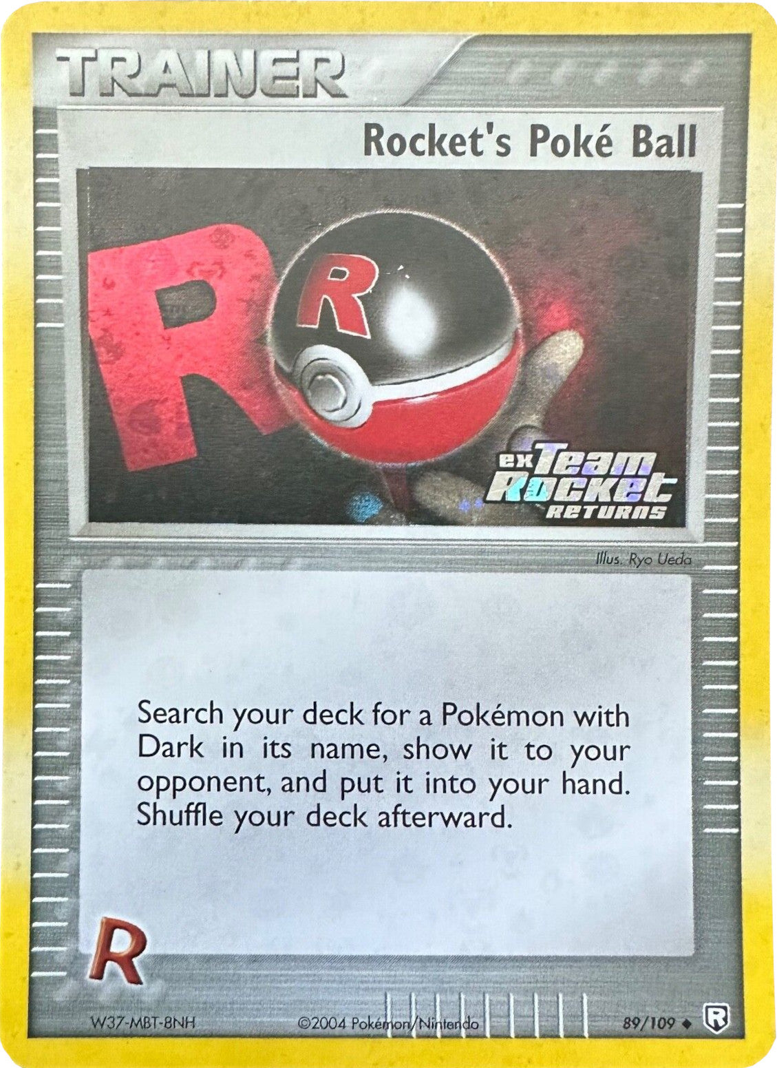 Rocket's Poke Ball (89/109) (Stamped) [EX: Team Rocket Returns] | L.A. Mood Comics and Games