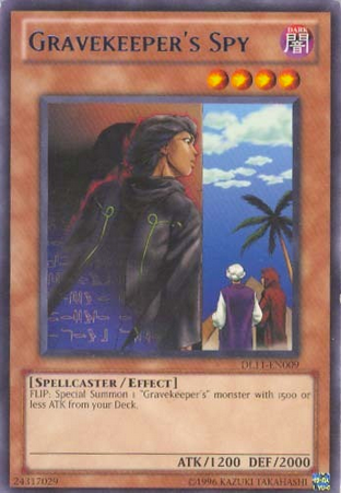 Gravekeeper's Spy (Blue) [DL11-EN009] Rare | L.A. Mood Comics and Games
