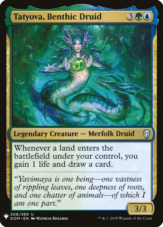 Tatyova, Benthic Druid [Mystery Booster] | L.A. Mood Comics and Games