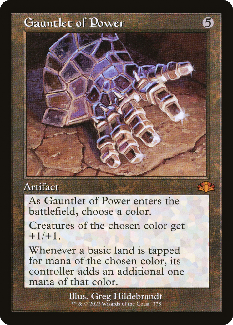 Gauntlet of Power (Retro) [Dominaria Remastered] | L.A. Mood Comics and Games