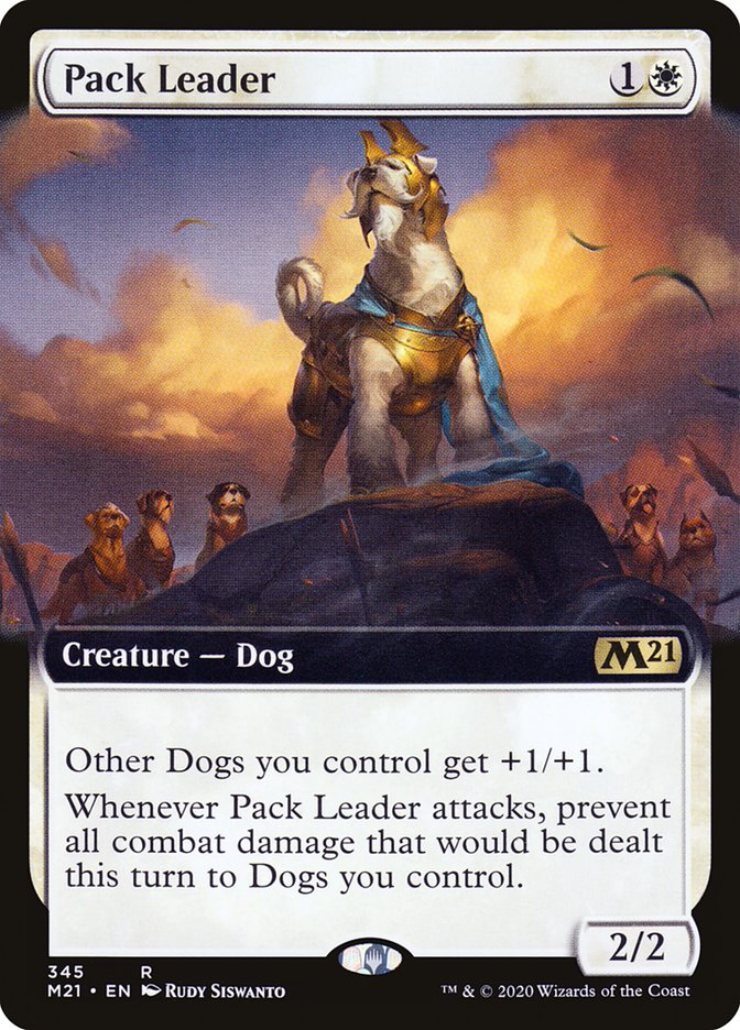 Pack Leader (Extended Art) [Core Set 2021] | L.A. Mood Comics and Games