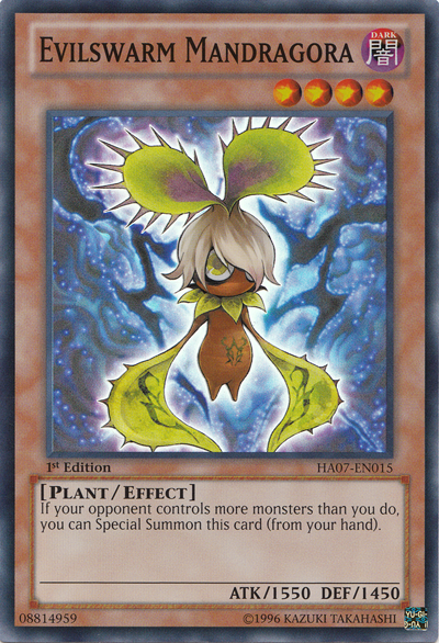 Evilswarm Mandragora [HA07-EN015] Super Rare | L.A. Mood Comics and Games